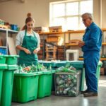 Acciones de economía circular: reducir, reutilizar, reciclar