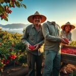 Actividad económica clave en Colombia: petróleo, café, minería, servicios