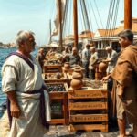 Comercio en el Imperio Romano: Rutas y Productos Clave