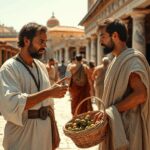 Dinero de antiguos griegos: uso de monedas de plata y trueque