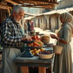 Economía tradicional: basada en costumbres, agricultura y trueque local