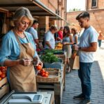 Mercado microeconómico: interacción de oferta, demanda y precios locales