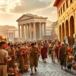 La economía y el comercio en la Roma antigua: Estado y clases sociales