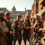 Negocios y Comercio en la Edad Media: Gremios y Ferias